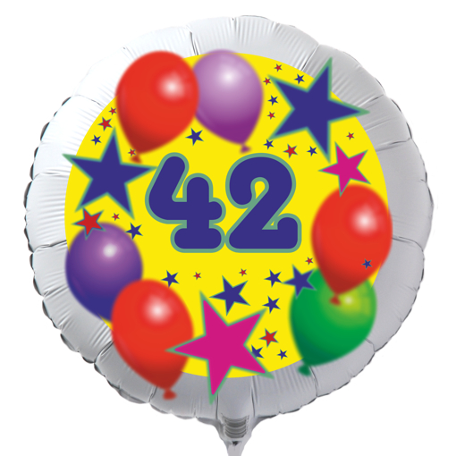 42.-Geburtstag-Luftballon-mit-Helium-Ballongas-Sterne-und-Luftballons