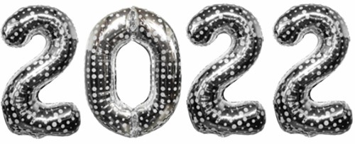 Silvester-Folienballons-Zahlen-2022-silber-Punkte-Luftballons-Dekoration-zu-Silvester-Neujahr-Partydekoration
