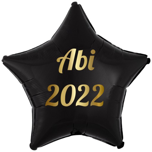 Folienballon-Abi-2022-Stern-schwarz-Dekoration-Abitur