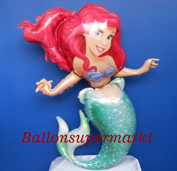 Airwalker-Arielle-Little-Mermaid-Partydekoration-Geschenk-Luftballon