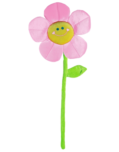 Ballongewicht-Stoff-Blume-rosa-Geschenk-Beschwerer-Luftballongewicht-fuer-Ballons-mit-Helium