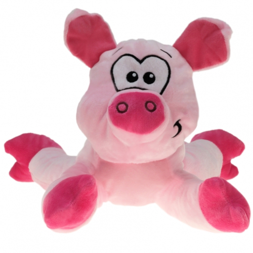 Ballongewicht-Stofftier-Schwein-pink-Geschenk-Beschwerer-Luftballongewicht-fuer-Ballons-mit-Helium