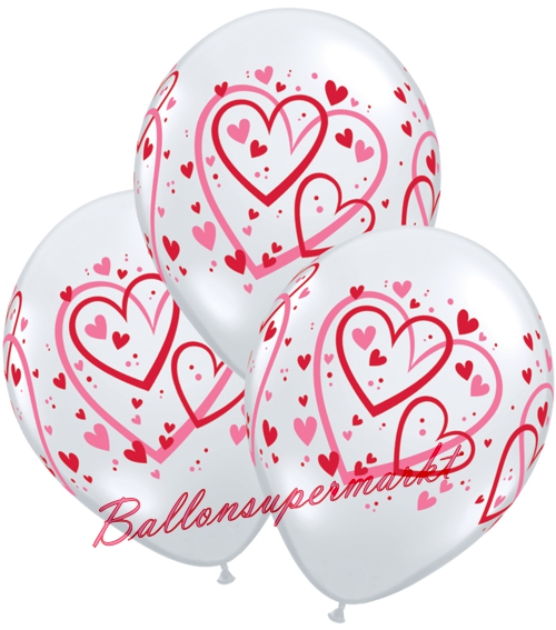 Ballons-und-Helium-Set-Einweg-Hochzeit-Heart-Pattern-Ballonflug-Dekoration-Hochzeitsfest