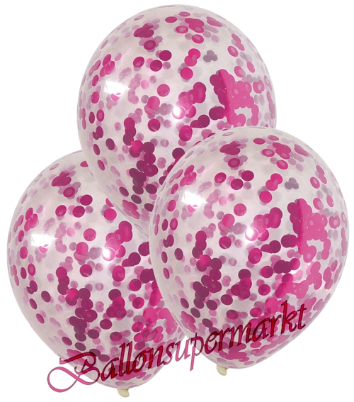 Ballons-und-Helium-Set-Einweg-Jumbo-Konfetti-Luftballons-pink-Ballonflug-Dekoration-Hochzeitsfest