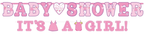 Banner-Set-Shower-with-Love-Girl-Dekoration-Babyparty-Maedchen-2-Teilig