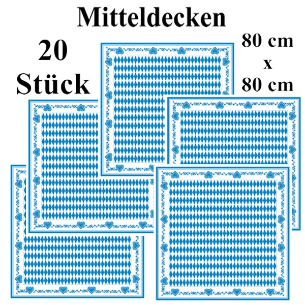 Bayrische Wochen Tischdecken, Mitteldecken