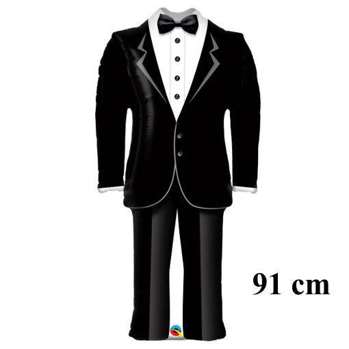 Braeutigam-91-cm-grosser-Luftballon-aus Folie-zur-Hochzeit