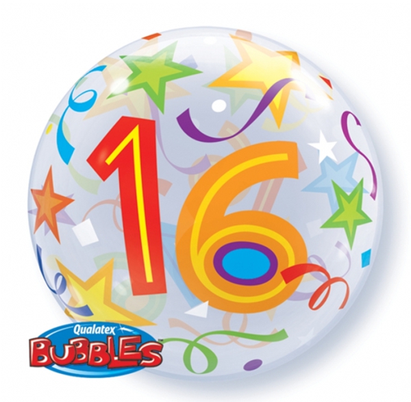 Bubble-Ballon-16.Gebuertstag-Sweet16-Fest-Feier-Geburtstag-Sechzehn-2