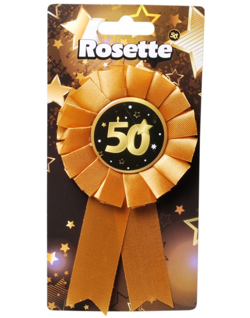 Button-Orden-Rosette-Zahl-50-Dekoration-Geschenk-zum-50.-Geburtstag