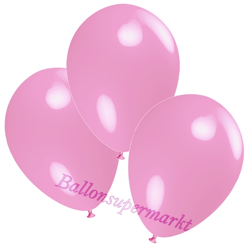 Deko-Luftballons-Rosa-Ballons-aus-Natur-Latex-zur-Dekoration