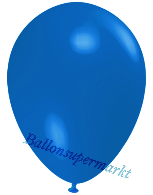 Deko-Luftballons-Royalblau-Ballons-aus-Natur-Latex