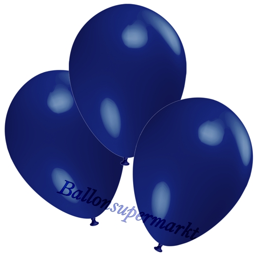 Deko-Luftballons-Ultramarin-Ballons-aus-Natur-Latex-zur-Dekoration