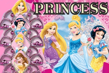 Disney-Princess-Prinzessinnen-Kindergeburtstag-Dekoration-und-Luftballons