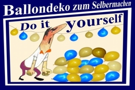 Ballondekoration zum Selbermachen