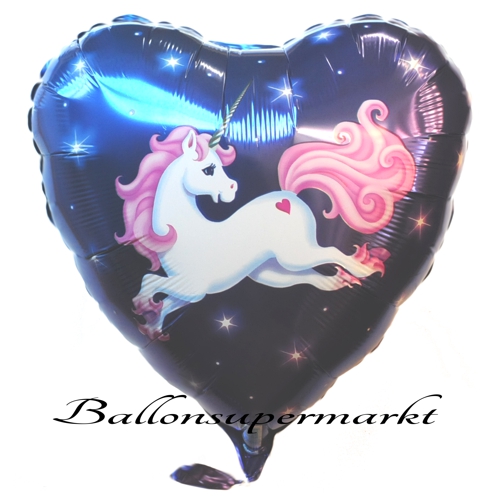 Folienballon Einhorn