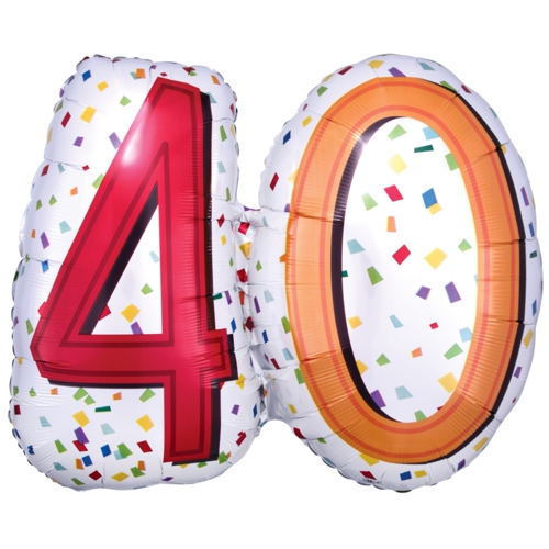 Folienballon-40.-Geburtstag-Rainbow-Birthday-40-Luftballon-Geschenk