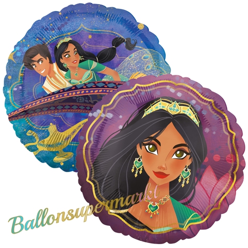 Folienballon-Aladdin-Luftballon-Jasmin-Partydekoration-Geschenk-1001-Nacht-Disney-Aladdin-Lampe-Orient