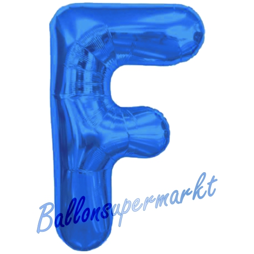Folienballon-Buchstabe-F-Blau-Luftballon-Geschenk-Hochzeit-Geburtstag-Jubilaeum-Firmenveranstaltung