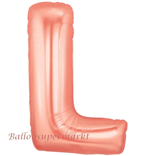 Folienballon-Buchstabe-L-Rosegold-Luftballon-Geschenk-Hochzeit-Geburtstag-Jubilaeum-Firmenveranstaltung