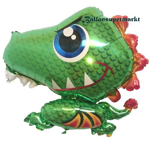 Folienballon-Drache-Shape-Luftballon-Geschenk-Kindergeburtstag