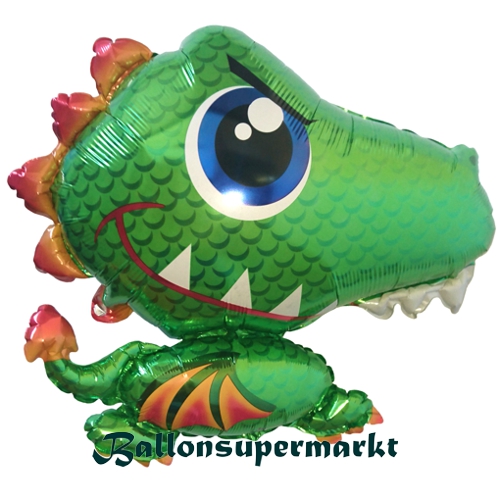 Folienballon-Drache-Shape-Luftballon-Geschenk-zum-Kindergeburtstag