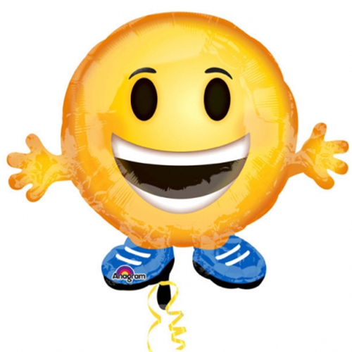 Folienballon-Emoticon-Buddy-Luftballon-Geschenk-Smiley-Emoji-Gruss