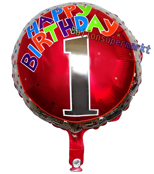 Folienballon-Geburtstag-Happy-Birthday-Milestone-1-Luftballon-Geschenk-Dekoration-zum-1-Geburtstag-Gruss