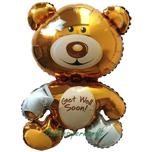 Folienballon-Get-well-soon-Baerchen-Luftballon-zur-Genesung-Geschenk-Teddy