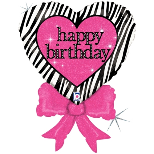 Folienballon-Happy-Birthday-Herz-mit-Schleife-Shape-holografischer-Luftballon-zum-Geburtstag-Geschenk