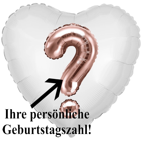 Folienballon-Herz-Jumbo-3D-zum-Geburtstag-Weiss-Rosegold-Zahl-nach-Wunsch-Luftballon-Geschenk-personalisiert