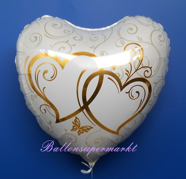 Folienballon-Herzen-verschlungen-jumbo-gold-Luftballon-Hochzeit-Hochzeitsdekoration-Goldhochzeit-Liebe