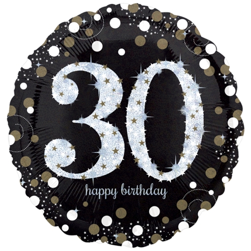 Folienballon-Jumbo-30.-Geburtstag-Sparkling-Birthday-30-Luftballon-Geschenk
