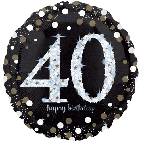 Folienballon-Jumbo-40.-Geburtstag-Sparkling-Birthday-40-Luftballon-Geschenk