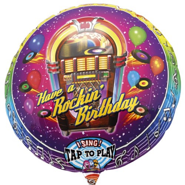 Folienballon-Rocking-Birthday-Singender-Luftballon-Geburtstag