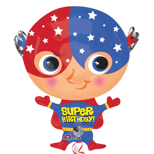 Folienballon-Super-Birthday-Superheld-Luftballon-zum-Geburtstag-Kindergeburtstag-Geschenk