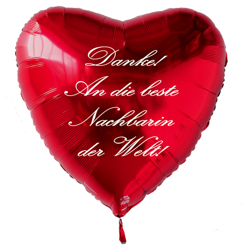 Folienballon-mit-Helium-Danke-an-die-beste-Nachbarin-der-Welt