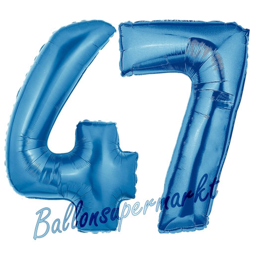 Folienballons-Zahlen-Blau-47