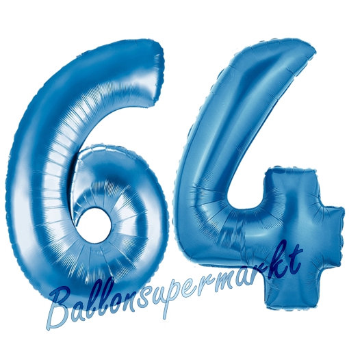 Folienballons-Zahlen-Blau-64