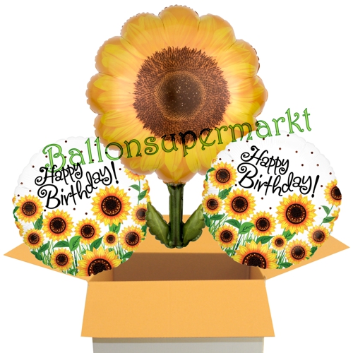 Folienballons-im-Karton-Happy-Birthday-Sonnenblumen-zum-Geburtstag-3er-Karton