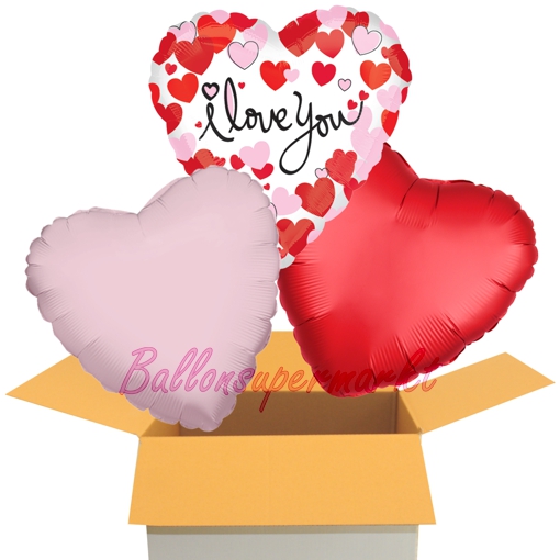Folienballons-im-Karton-I-Love-You-Rot-Rosa-Ballongruss-Liebesbotschaft-Valentinstag-3er-Karton