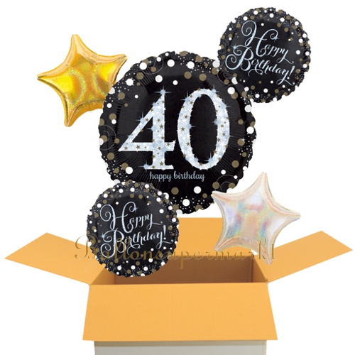 Folienballons-im-Karton-zum-40.-Geburtstag-Sparkling-Celebration-Jumbo-5er-Geschenk