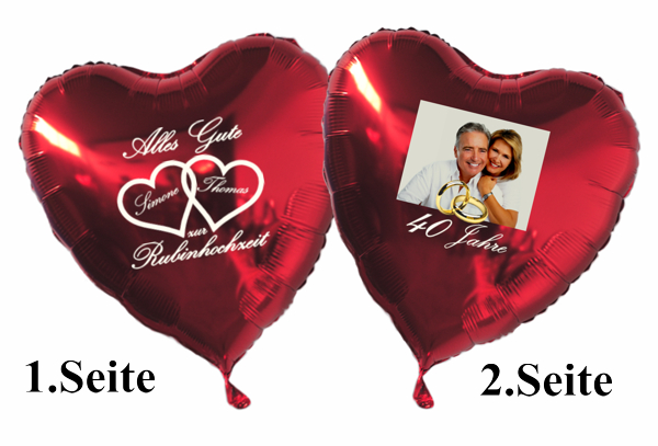 Fotoballon-Rubinhochzeit-2-seitig-mit-Namen-personalisiert