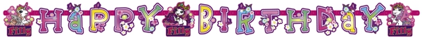 Geburtstagsbanner-Fairy-Filly-Happy-Birthday-Kindergeburtstag