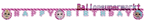 Geburtstagsbanner-LOL-Surprise-Dekoration-LOL-Kindergeburtstag-Bee-Queen-Glitterati