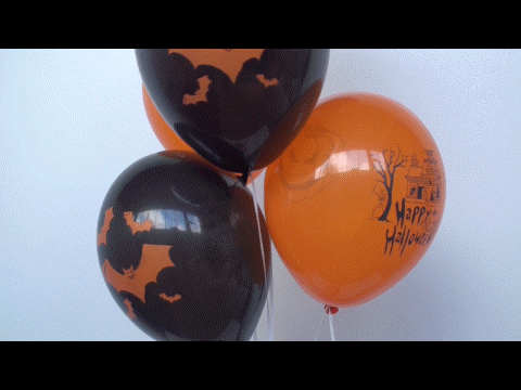 Happy Halloween Party Luftballons