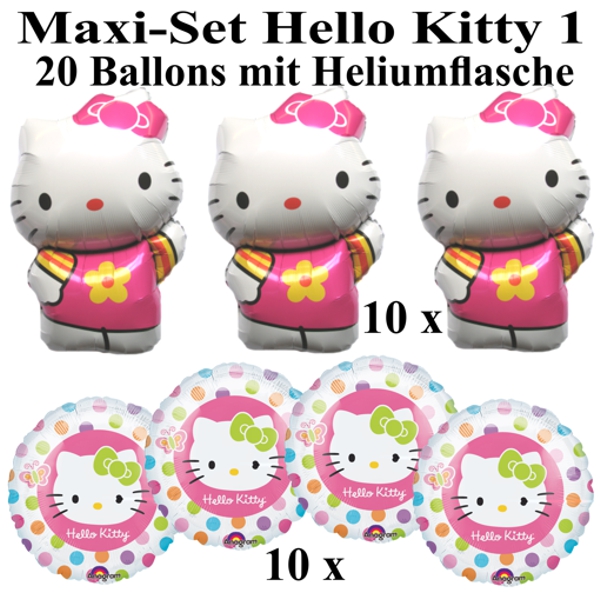 Hello-Kitty-Ballons-Helium-Maxi-Set