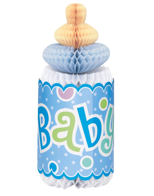 Honigwaben-Tischdekoration-Baby-Boy-Dekoration-zu-Geburt-Taufe-Babyparty-Junge