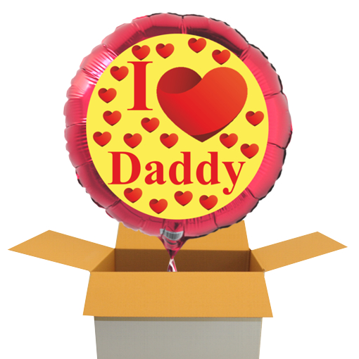 I-love-Daddy-roter-Rundluftballon-zum-Vatertag-mit-Helium-zum-Versand