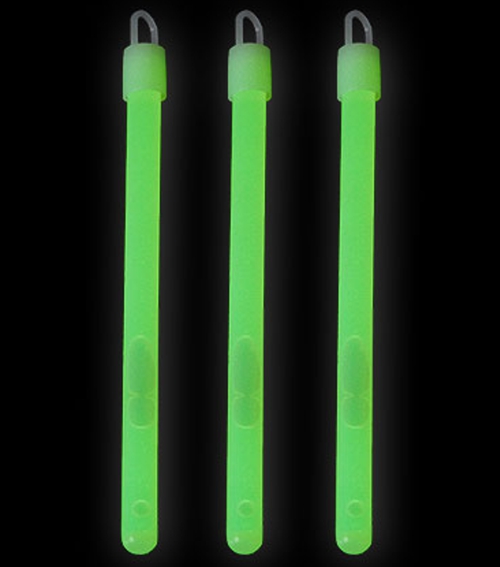 Knicklicht-Leuchtstab-gruen-Dekoration-Leuchtartikel-Partyspass-Leuchtzauber