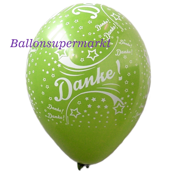 Latexballons-Danke-Luftballon-Apfelgruen-Dekoration-Partydekoration-Danksagung